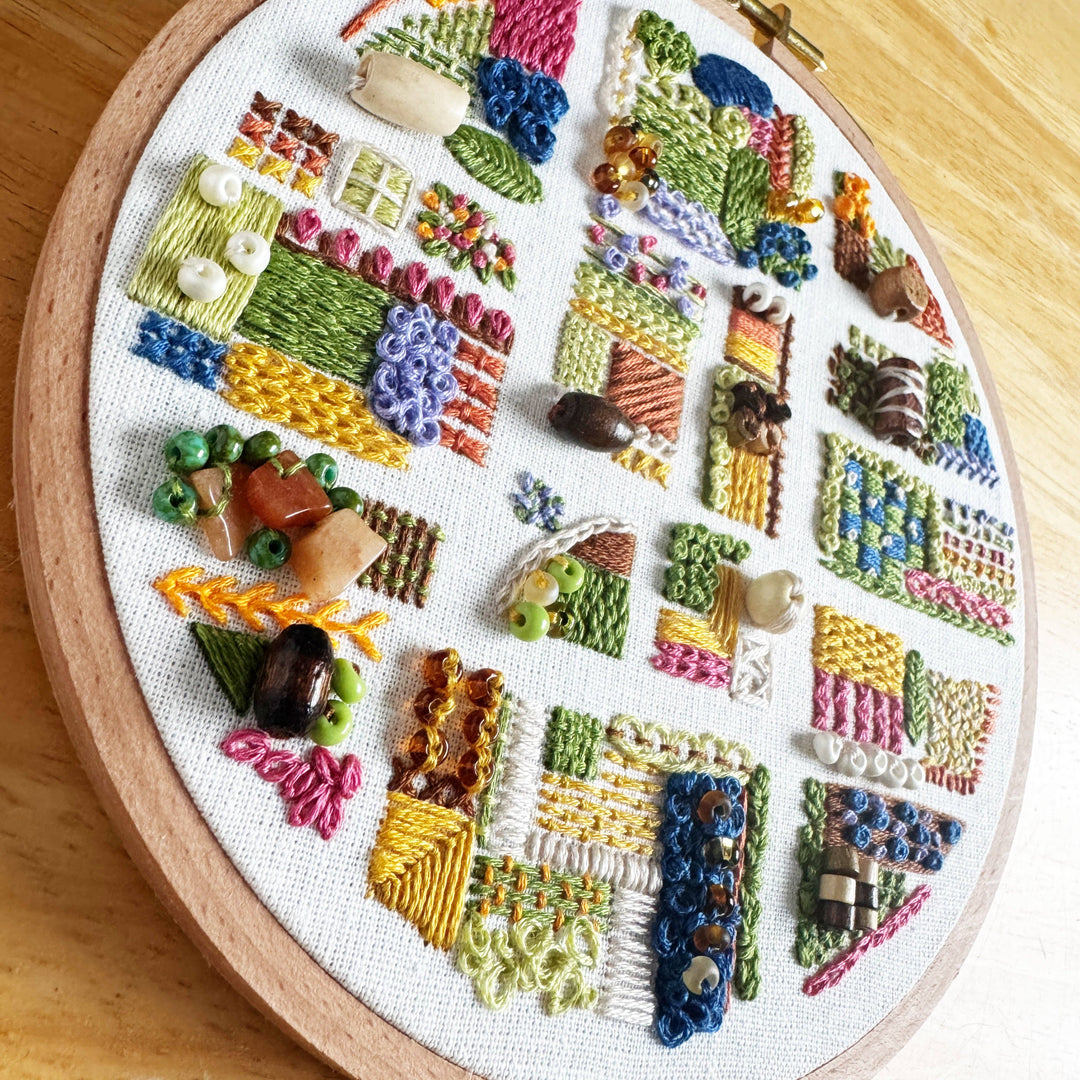August in the Garden - Advanced Embroidery Kit