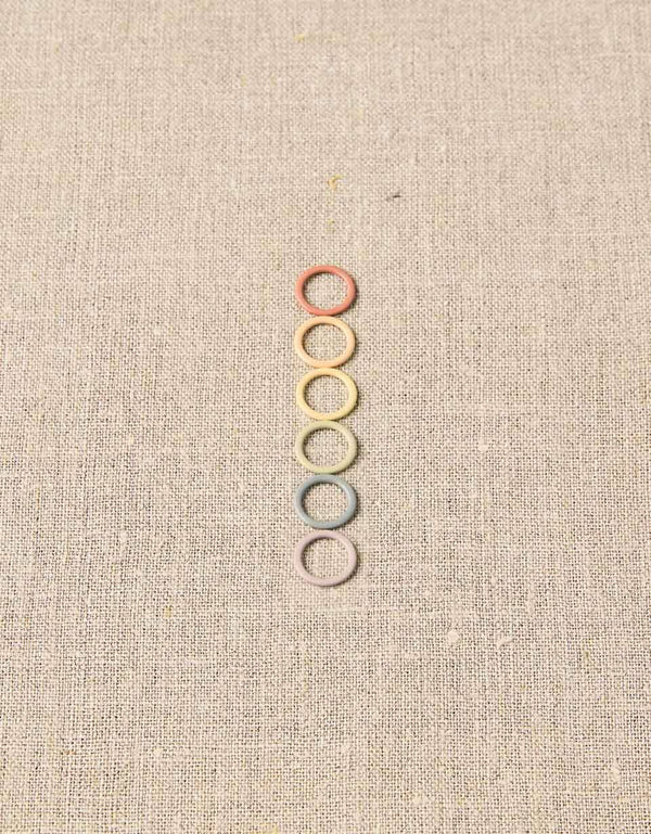 Ring Stitch Markers - Earth Tones