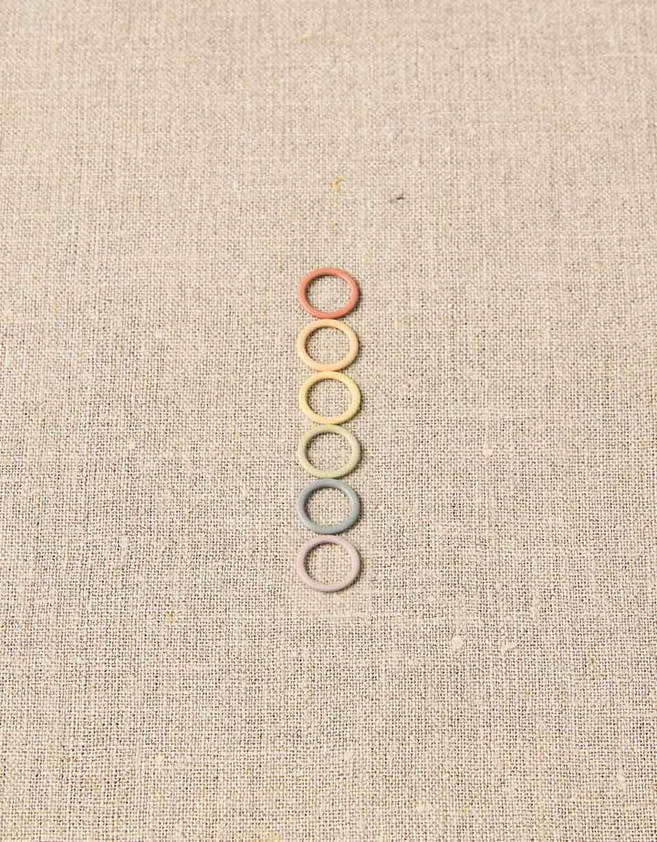Ring Stitch Markers - Earth Tones