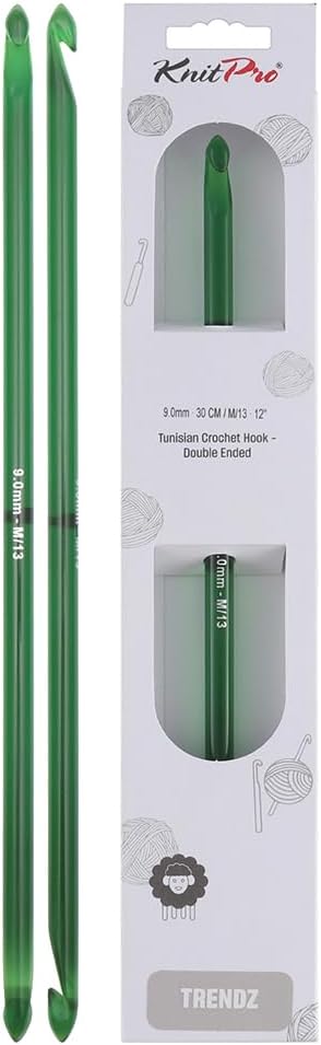 KnitPro Trendz 12" Tunisian Crochet Hook