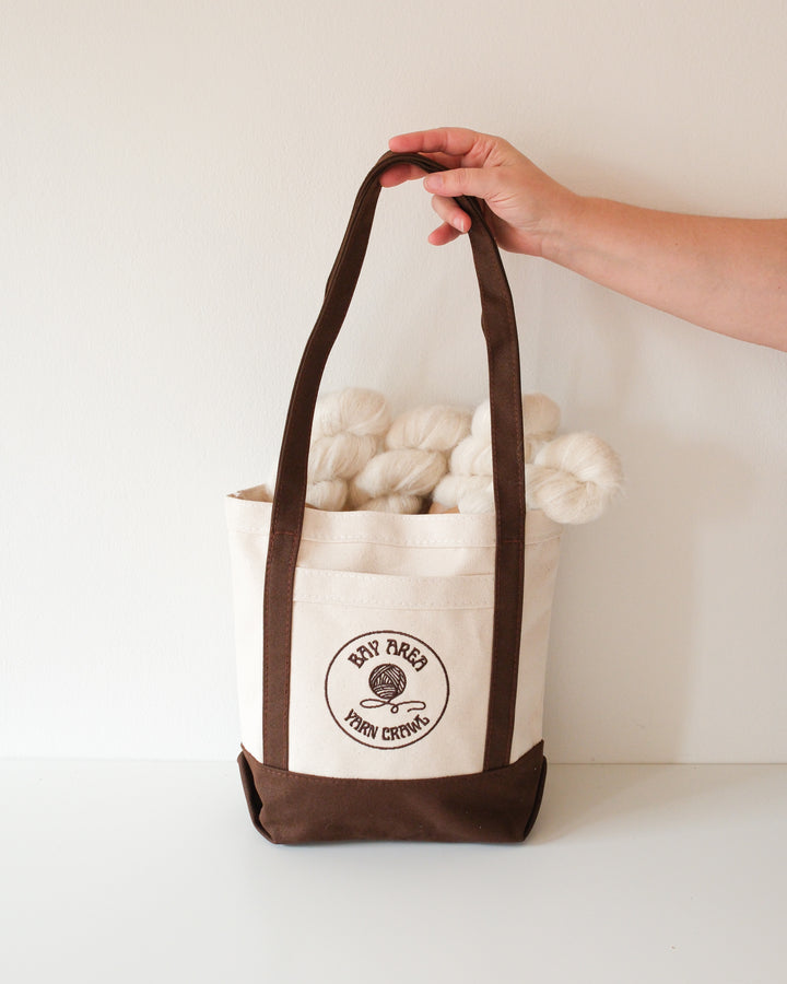 Bay Area Yarn Crawl Mini Market Tote Bag