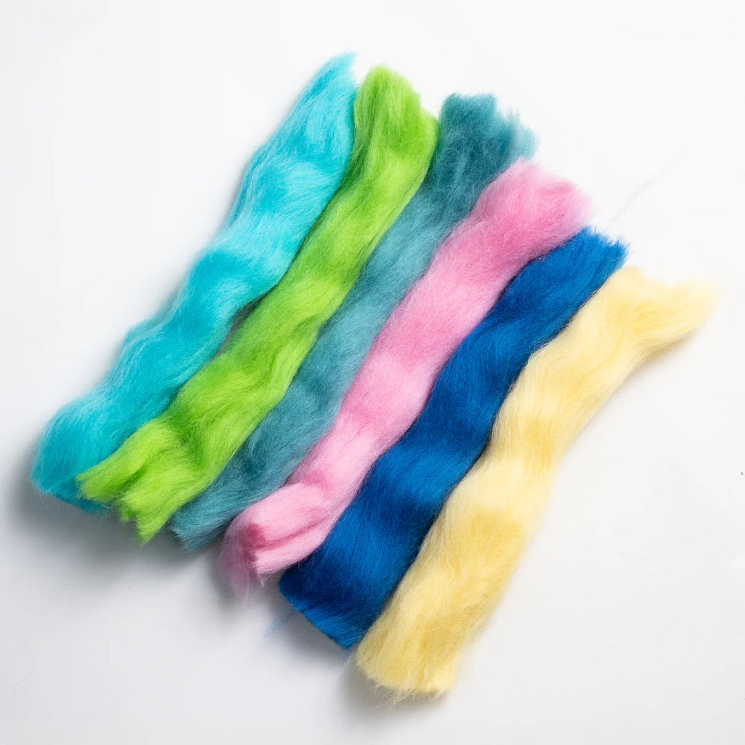 Colonial Paint Box Wools - 100% Wool Fiber for Felting and Crafts